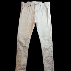 Levi's 510 White Jeans Men’s Size W 34 L 32 #114